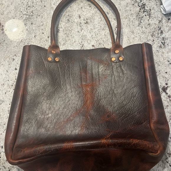 KMM&Co Leather Tote - Picture 2 of 5
